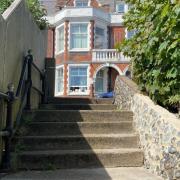 The White Lion Steps in Gorleston.