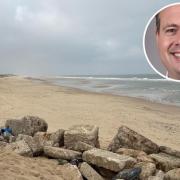 James Bensly, inset, said Hemsby was 