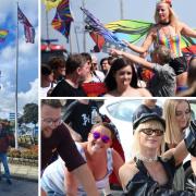 The 'progress' pride flag is flying outside Great Yarmouth Town Hall in response to Reform MP