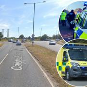 The crash happened on the A149