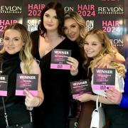 The Hair Base in Gorleston picked up six prizes at the Salon Awards 2024