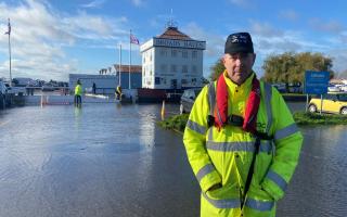 Senior flood warden Paul Rice said the team remains on standby at Potter Heigham. Picture - James Weeds